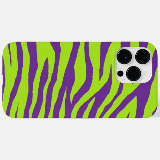 Pop Zebra Case-Mate iPhone Hülle (Rückseite (Horizontal))