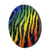 Pop Zebra Dartscheibe (Vorderseite rechts)