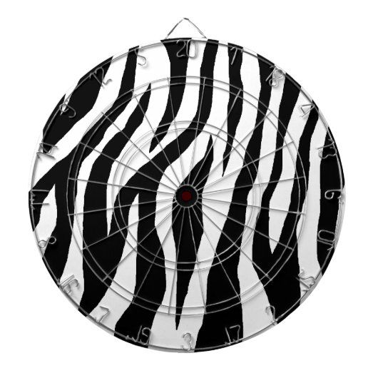 Pop Zebra Dartscheibe (vorne)