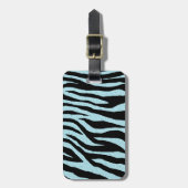 Pop Zebra Gepäckanhänger (Vorderseite vertikal)