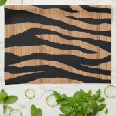 Pop Zebra Handtuch (Gefaltet)