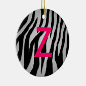 Pop Zebra Keramikornament (Rechts)