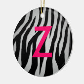 Pop Zebra Keramikornament (Links)