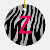 Pop Zebra Keramikornament (Hinten)