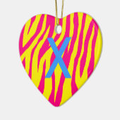 Pop Zebra Keramikornament (Links)