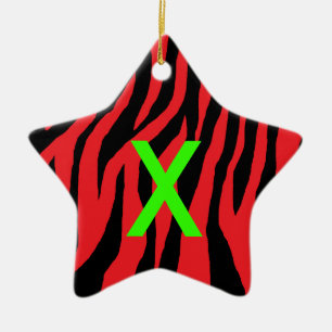 Pop Zebra Keramikornament