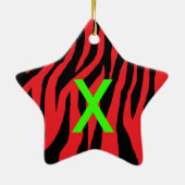 Pop Zebra Keramikornament (Hinten)