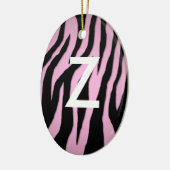Pop Zebra Keramikornament (Links)