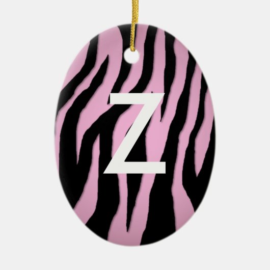 Pop Zebra Keramikornament (Vorne)