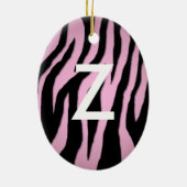 Pop Zebra Keramikornament (Hinten)