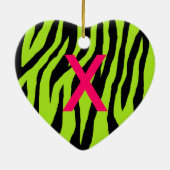 Pop Zebra Keramikornament (Hinten)