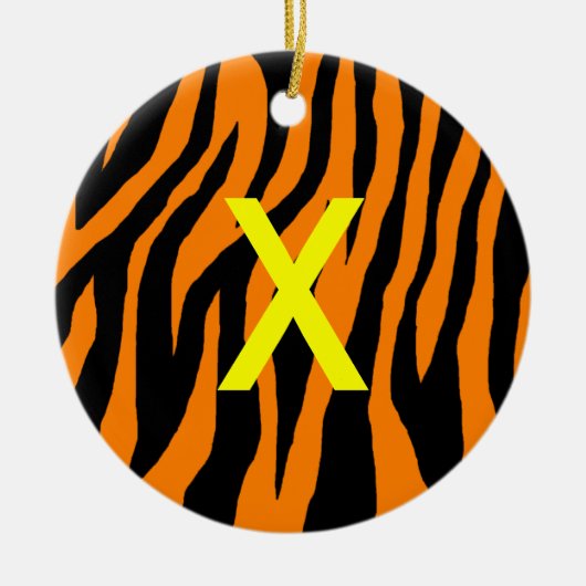 Pop Zebra Keramikornament (Vorne)