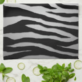 Pop Zebra Küchentuch (Gefaltet)