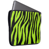 Pop Zebra Laptopschutzhülle (Vorne Rechts)