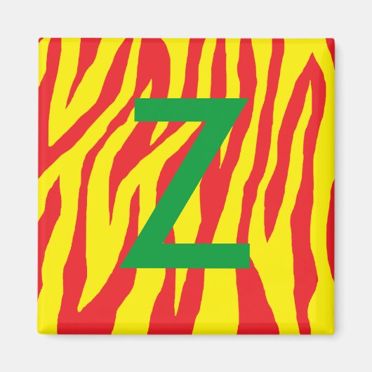 Pop Zebra Magnet (Vorne)