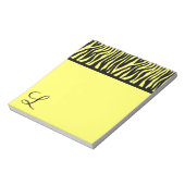 Pop Zebra Notizblock (Rotiert)