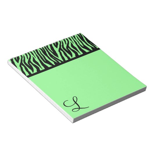 Pop Zebra Notizblock (angewinkelt)