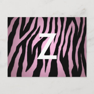 Pop Zebra Postkarte