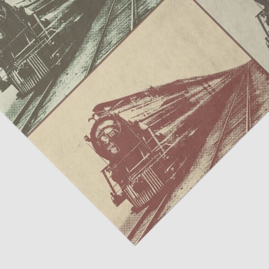 Pop-Zug Seidenpapier (Ausschnitt)