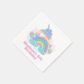 Pop zum Geburtstag Serviette (Ecke)