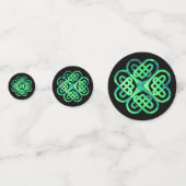 PopArt Celtic Knot Confetti Konfetti (Vorderseiten)