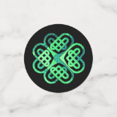 PopArt Celtic Knot Confetti Konfetti (Klein Vorderseite)