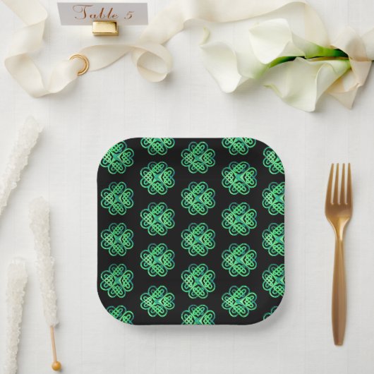 PopArt Celtic Knot Paper Teller (Hochzeit)