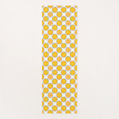 PopArt Citrus Yogamatte (Vorderseite)