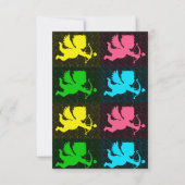 PopArt-Cupids Karte (Vorderseite)
