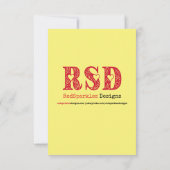 PopArt-Cupids Karte (Rückseite)