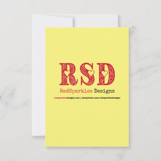 PopArt-Cupids Karte (Rückseite)