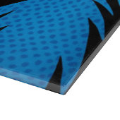 Popart des Bananenaffen Schneidebrett (Ecke)