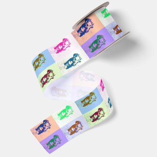PopArt Deutsche Dogge Welpe Satinband