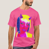 PopArt Devil Self Portrait T-Shirt (Vorderseite)