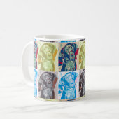 Popart Dog Kaffeetasse (Vorderseite Links)