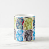 Popart Dog Kaffeetasse (Mittel)