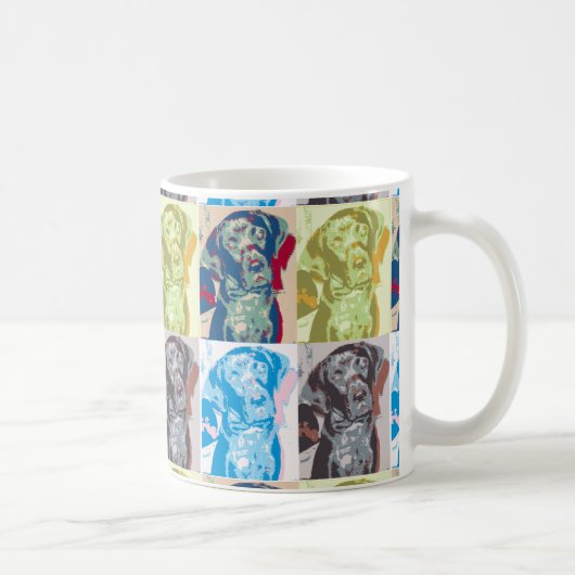 Popart Dog Kaffeetasse (Rechts)
