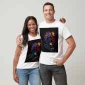 Popart-Drache T-Shirt (Unisex)