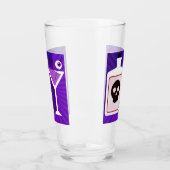 PopArt Halloween-Cocktail Glas (Links)
