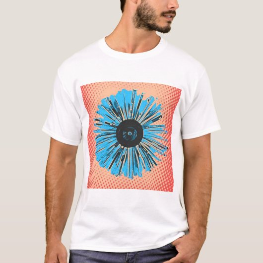 Popart-Hemd T-Shirt (Vorderseite)