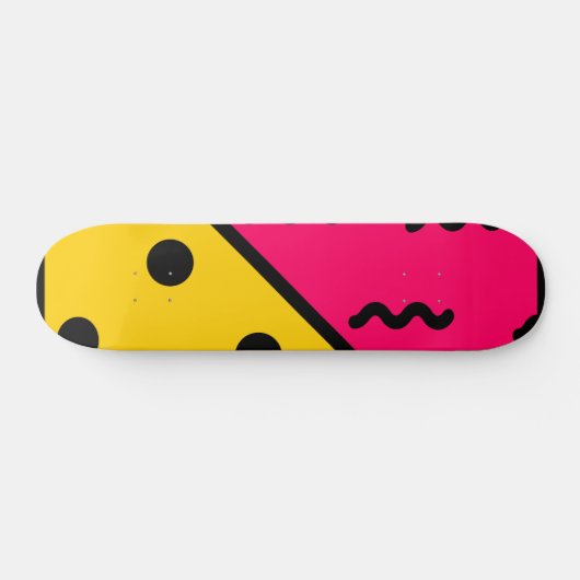 PopArt-Muster Skateboard (Horizontal)