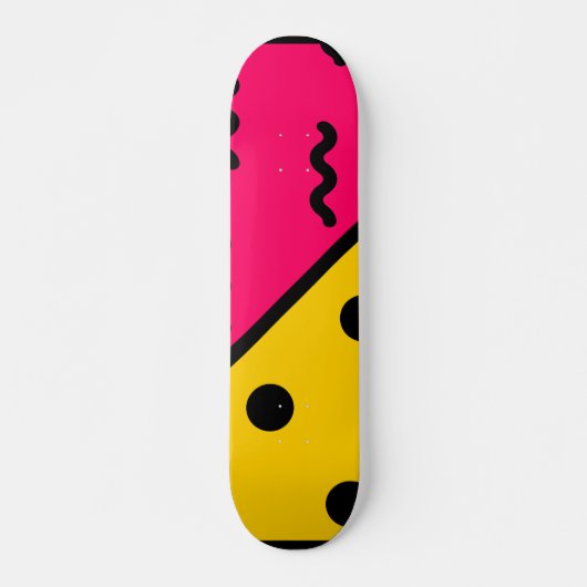 PopArt-Muster Skateboard (Vorne)