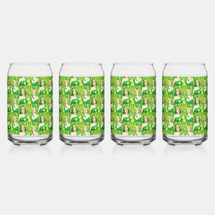 PopArt St Paddy's Button-up Girls Dosenglas