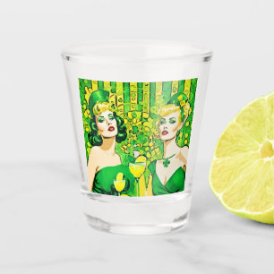 PopArt St Paddy's Button-up Girls Schnapsglas