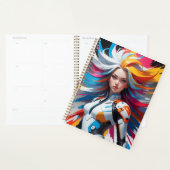 Popart vibe bunt Planer (Anzeige)