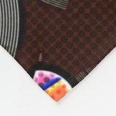 PopArt Vinyl Fleecedecke (Ecke)