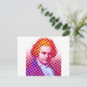 PopBeethoven Postkarte (Stehend Vorderseite)
