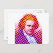 PopBeethoven Postkarte (Vorne/Hinten)