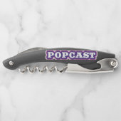 POPCAST-Korkenschraube Kellnermesser (Rückseite)