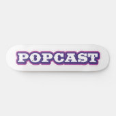 POPCAST-Skateboarddeck Skateboard (Horizontal)
